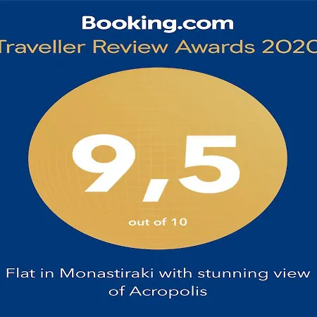 Flat In Monastiraki With Stunning View Of Acropolis